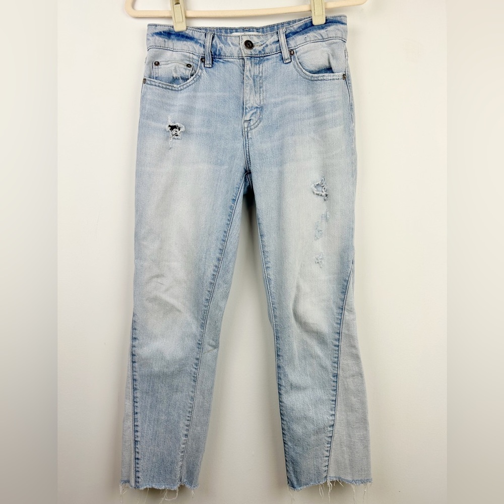 Pistola Light Wash Distressted 2 Tone Jeans Women’s Size 26